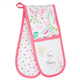 Tesco Flowers And Bees Double Oven Glove
