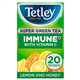 Tetley Super Green Immune Lemon & Honey 20S 40G