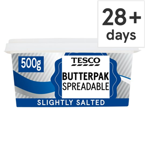 Tesco Butterpak Salted Spreadable 500G