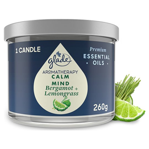 Glade Aromatherapy Candle Calm Mind 260G