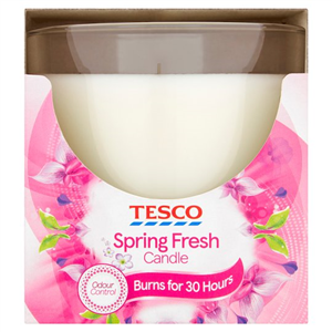Tesco Candle Spring Petals