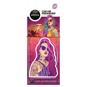 Aroma Car Air Freshener Hype Girl Pink Hair