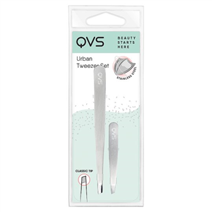 Qvs Slant Tip Tweezers