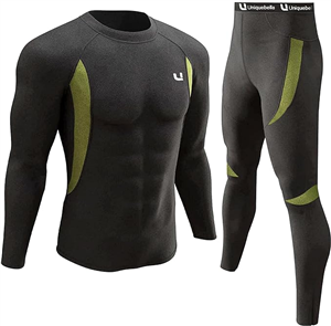 UNIQUEBELLA Mens Thermal Underwear Set, on Amazon