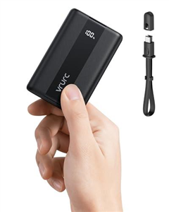 VRURC 20000mAh Mini Power Bank Quick Charge 3.0, Amazon