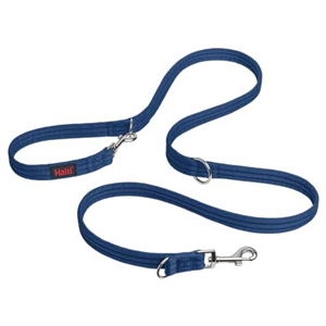 HALTI Training Lead - Professional Dog Lead to Stop Pulling on the Lead, Perfect for Puppy Walks, Easy to Use Double-Ended Dog Leash, Lightweight Soft & Durable (Size Small, Cobalt Blue, 2m)