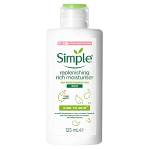 Simple Kind To Skin Replenishing Rich Moisturiser 125Ml