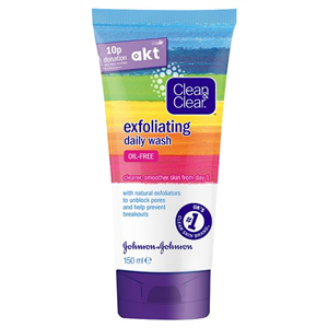 Clean & Clear Exfoliating Daily Wash 150Ml