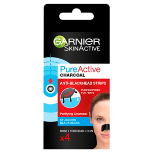 Garnier Charcoal Anti-Blackhead Strips 4 Pack