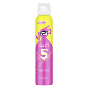 Vo5 Mega Hold Styling Mousse 200Ml