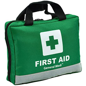 General Medi 210 Piece First Aid Kit- Emergency kit - Reflective Design - includes Eyewash, Ice(Cold) Pack, Moleskin Pad and Emergency Blanket for Travel, Home, Office, Car, Workplace & Outdoor