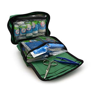 Astroplast 90 Piece Premium Kit Includes Eyewash, 2 x Cold (Ice) Packs and Emergency Blanket for Home, Office, Car, Caravan, Workplace, Travel - First aid Kit Bag