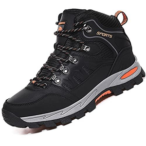 VTASQ Hiking Boots Mens Womens Waterproof Walking Shoes Trainers Outdoor Lightweight Camping Climbing Shoes Sneaker Black 5.5UK