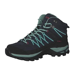 CMP Women's Rigel MID WMN Trekking Shoes WP, Blue Acqua, 7 UK