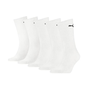 PUMA Unisex Crew Sock, White, 9-11 UK