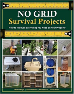 No Grid Survival Projects Book UK - Off Grid Survival Book, 70+ Project Survival Kit for Water, Food, Shelter, Power and Security, Comprehensive Paperback for Survival