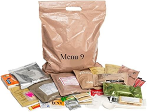 British Army 24 Hour Ration Pack - PD 06/22 - British Army MRE - Menu 9 - Military Ration Pack - Camping Food - Survival Food - Meals Ready To Eat