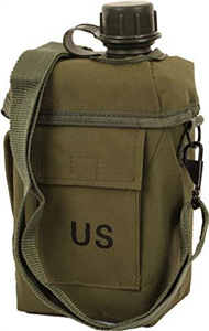 Patrol Canteen 2L with Case and Strap Olive Green