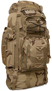 Andes Desert Camo/Camouflage Ramada 120L Extra Large Hiking Camping Backpack/Rucksack Luggage Bag