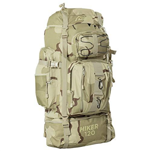 Adtrek Desert Camo 120L Hiker Backpack Extra Large Hiking/Camping Luggage Rucksack