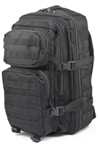 Mil-Tec US assault rucksack, 36 litres, black 36L