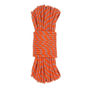 NewDoar Static Climbing Rope 6mm Accessory Cord Rope,for Arborist Tree, Mountaineering, Sailboat Rope,Dock lines,Hauling Dragginge-Orange/6M