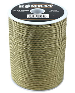 Tactical Army Military Nylon Paracord Rope Bivie Reel Para Cord 100M New