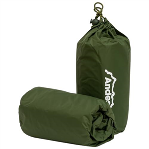 Andes Olive Green Waterproof Bivvy Bag Sleeping Bag Cover Camping Fishing, Taped Seams, 235 x 85cm