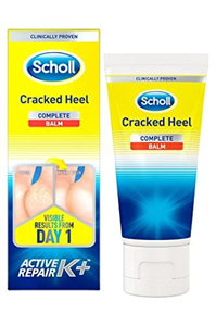 Scholl Cracked Heel Complete Cream with Repair K+, 60ml - Moisturising Treatment Cream for Cracked Heels and Dry Skin with Keratin- 1 x 60 ml