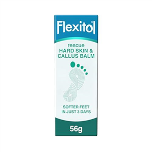 Flexitol Rescue Hard Skin and Callus Balm, Softening Foot Cream with Glycolic and Salicylic Acid Suitable for Diabetics - 56 g