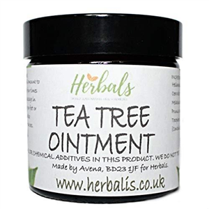 100% Natural Healing Tea Tree Ointment: for nail infections, athletes foot, bad odours and more 60ml