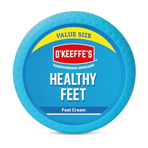 O'Keeffe's Healthy Feet Value Size Jar, 180g – Foot Cream for Extremely Dry, Cracked Feet | Instantly Boosts Moisture Levels, Creates a Protective Layer & Prevents Moisture Loss