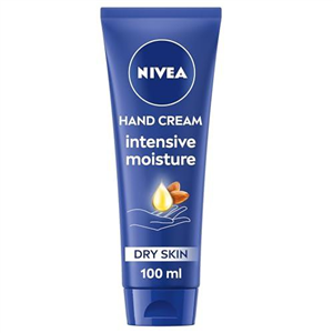 NIVEA Intensive Moisture Hand Cream (75 ml), Nourishing Hand Cream with Almond Oil and Shea Butter, Daily Intensive Moisturising Hand Lotion for Dry Hands