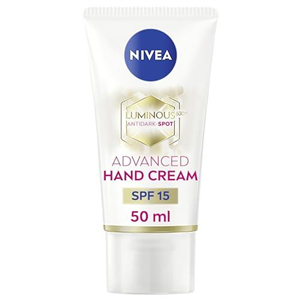 NIVEA LUMINOUS 630 Anti Dark Spot Advanced Hand Cream (50ml), Skin Cream Enriched With Hyaluronic Acid, Nourishing Hand Cream For Luminous Skin