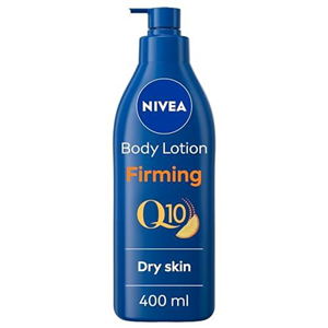 NIVEA Q10 Firming Rich Body Lotion with Vitamin C (400ml), NIVEA Moisturiser for Firmer Skin with Q10 and Vitamin C, NIVEA Body Lotion for Dry Skin , Pack of 1