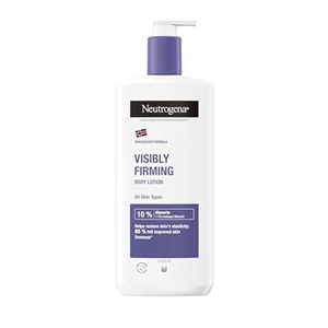 Neutrogena Norwegian Formula Visibly Renew Firming Body Lotion (1x 400ml), Nourishing Body Cream Designed to Help Restore Skin's Elasticity, Moisturiser with Glycerine for Hydration