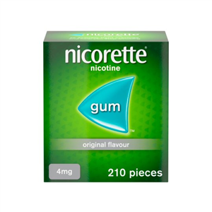 Nicorette Original Gum 4Mg 210'S