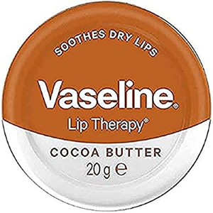 Vaseline Lip Therapy Cocoa Butter Tin, 20g