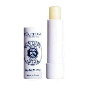 L'OCCITANE Shea Butter Ultra Rich Lip Balm 4.5g | Enriched with Shea Butter | Portable, Luxury Lip Care for All Skin Types