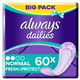 Always Dailies Fresh & Protect Normal Panty Liners 60