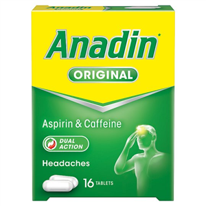 Anadin Regular Tablets 16'S