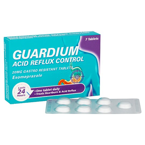 Guardium Acid Reflux Tablets 20Mg 7 Pack