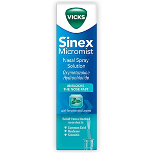 Vicks Sinex Micromist Pump 15Ml