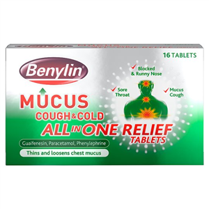 Benylin Mucus Cough & Cold All In One Tablets16