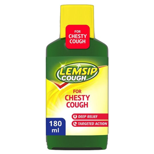 Lemsip Chesty Cough Liquid 180Ml