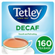 Tetley Decaffeinated 160 Tea Bags 500G