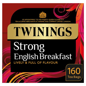 Twinings Strong English Breakfast 160 Tea Bags 500G