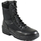 NITEHAWK Army/Military Patrol Black Leather Combat Boots Outdoor Cadet Security