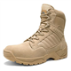 NORTIV 8 Men's Work Boots Side Zipper Mid Ankle Outdoor Motorcycle Combat Bootie,Size 10,Sand,DESERT