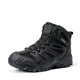 NORTIV 8 Men's Ankle High Waterproof Hiking Boots Backpacking Trekking Trails Shoes,Size 5.5,Army/Green/Black/Orange,160448_M,Size 9.5,All Black,160448_M